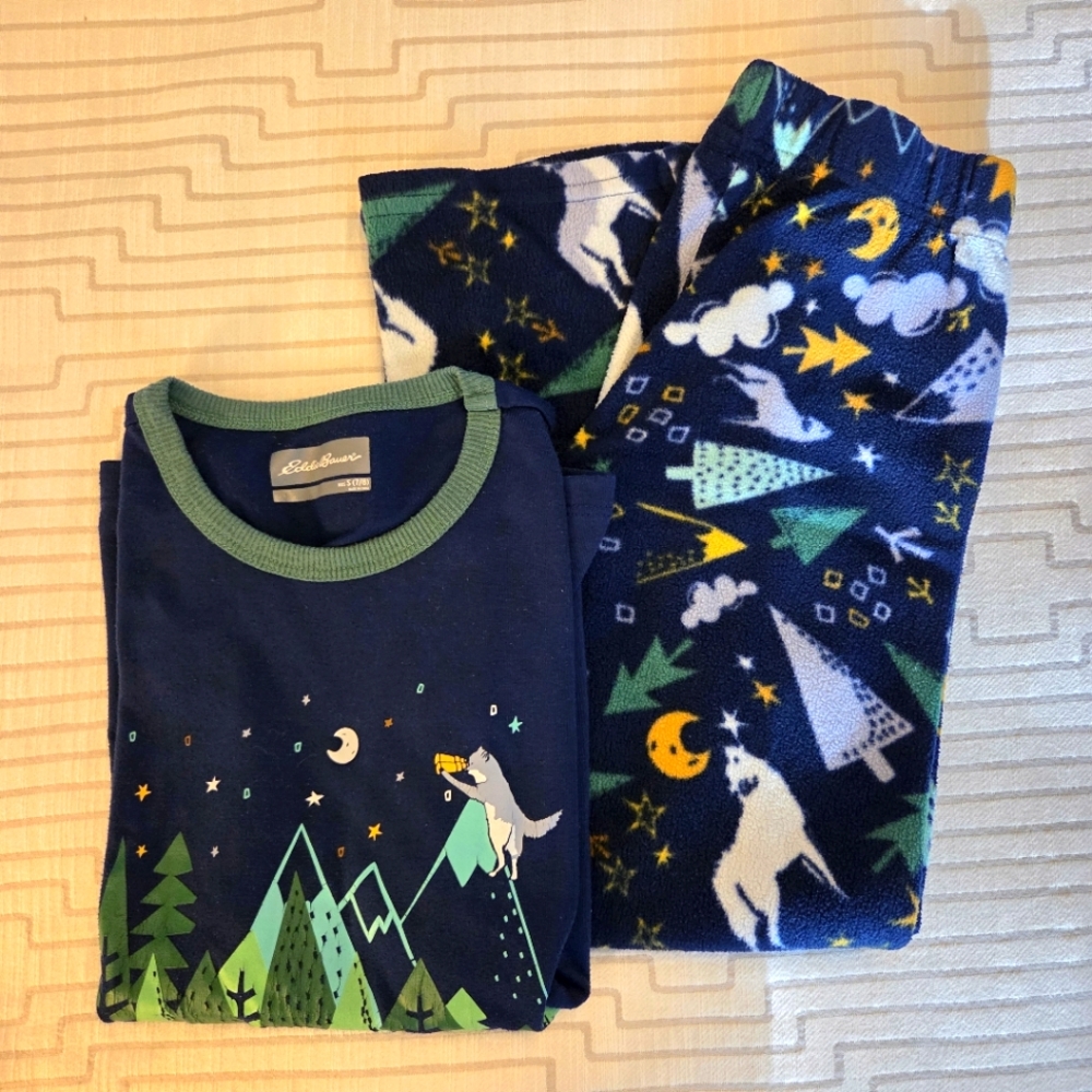Eddie Bauer Kids Pajama Set - Sz 7/8